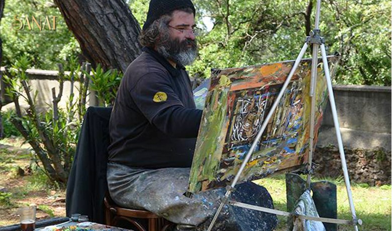 Yunanistan’ın ünlü ressamlarından Konstantinos Kerestetzis, geçtiğimiz aylarda Heybeliada’da çalışmalarını sürdürdü.