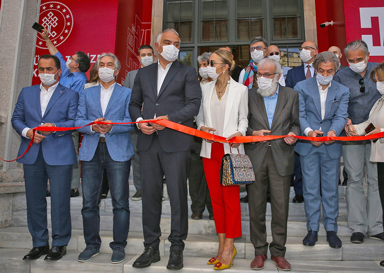 “Beyoğlu Kültür Yolu Projesi” kapsamında hizmete sunulan Tarık Zafer Tunaya