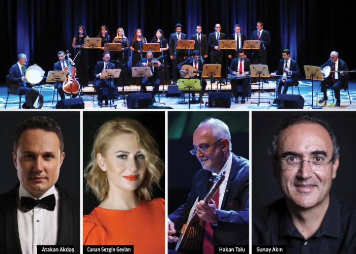 Cemal Reşit Rey(CRR) Konser Salonu’nda dün akşam, CRR Türk Müziği