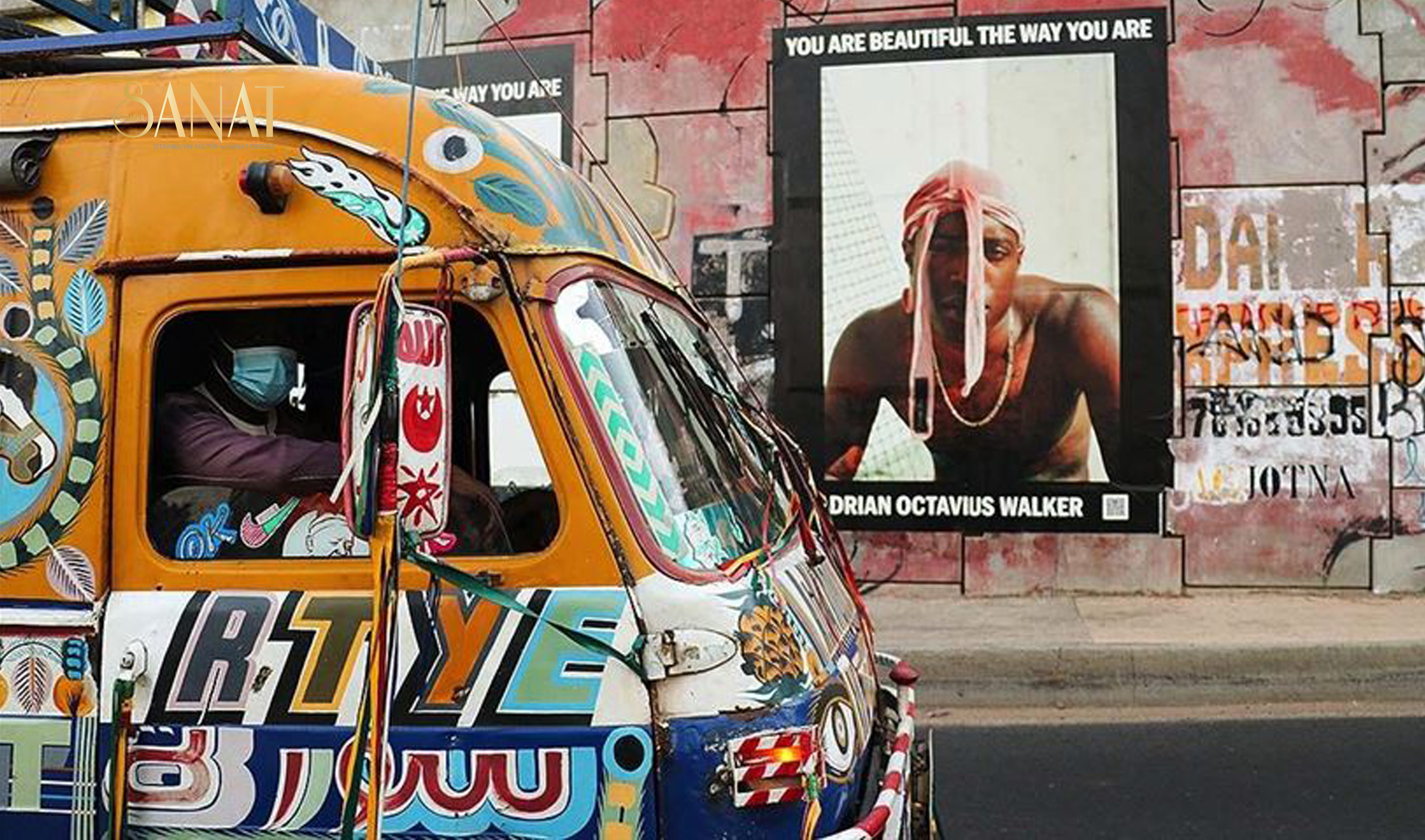 Senegal’in başkenti Dakar’da, Afrikalı sanatçıların eserlerinden oluşan “Olduğun gibi güzelsin