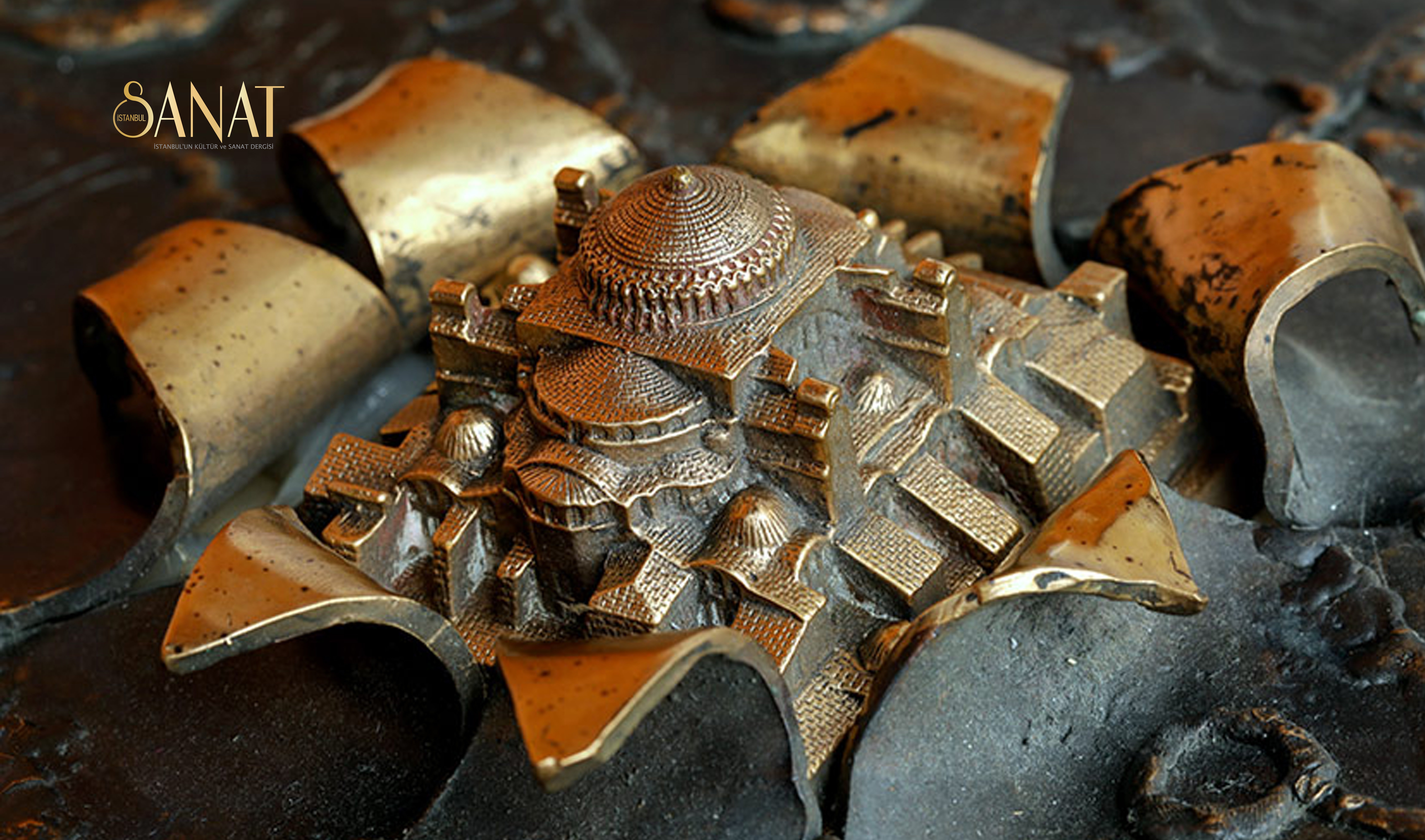 Maria Kılıçlıoğlu Baraz’ın heykellerinin yanı sıra, bugüne kadar görücüye hiç