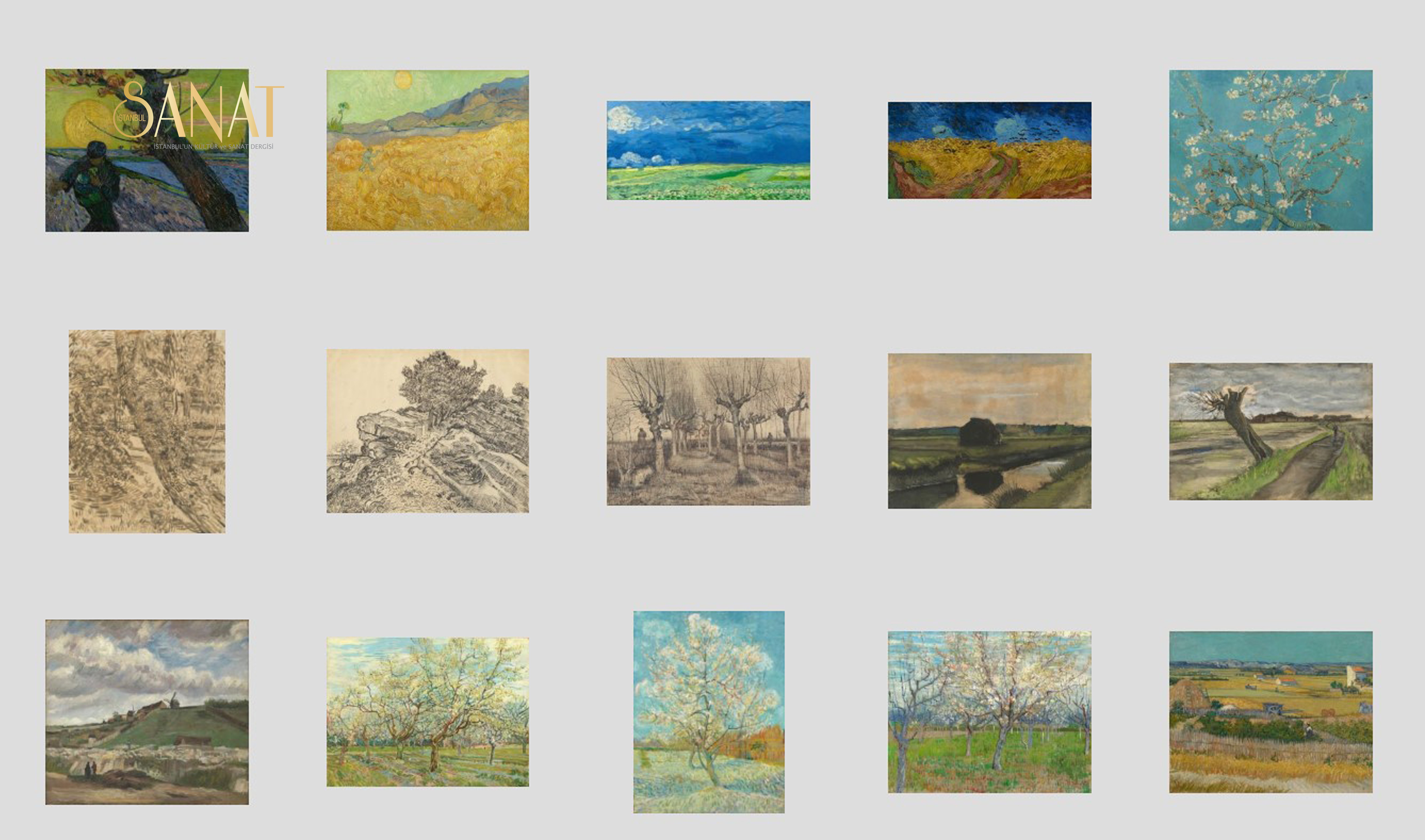 Amsterdam’da bulunan Van Gogh Müzesi ile Otterlo’da yer alan ve