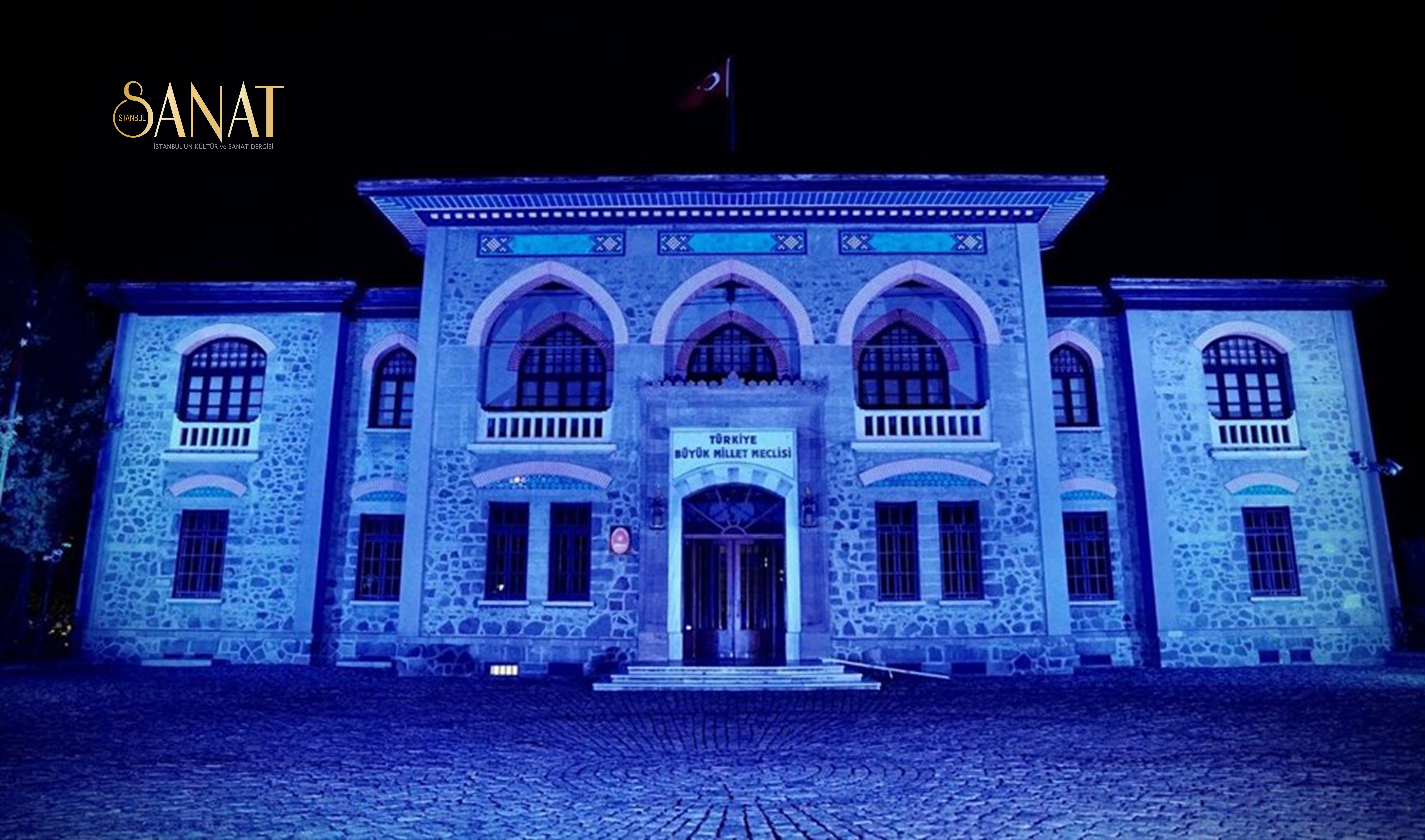 Kültür varlıkları, Dünya Çocuk Hakları Günü dolayısıyla mavi renge döndü.