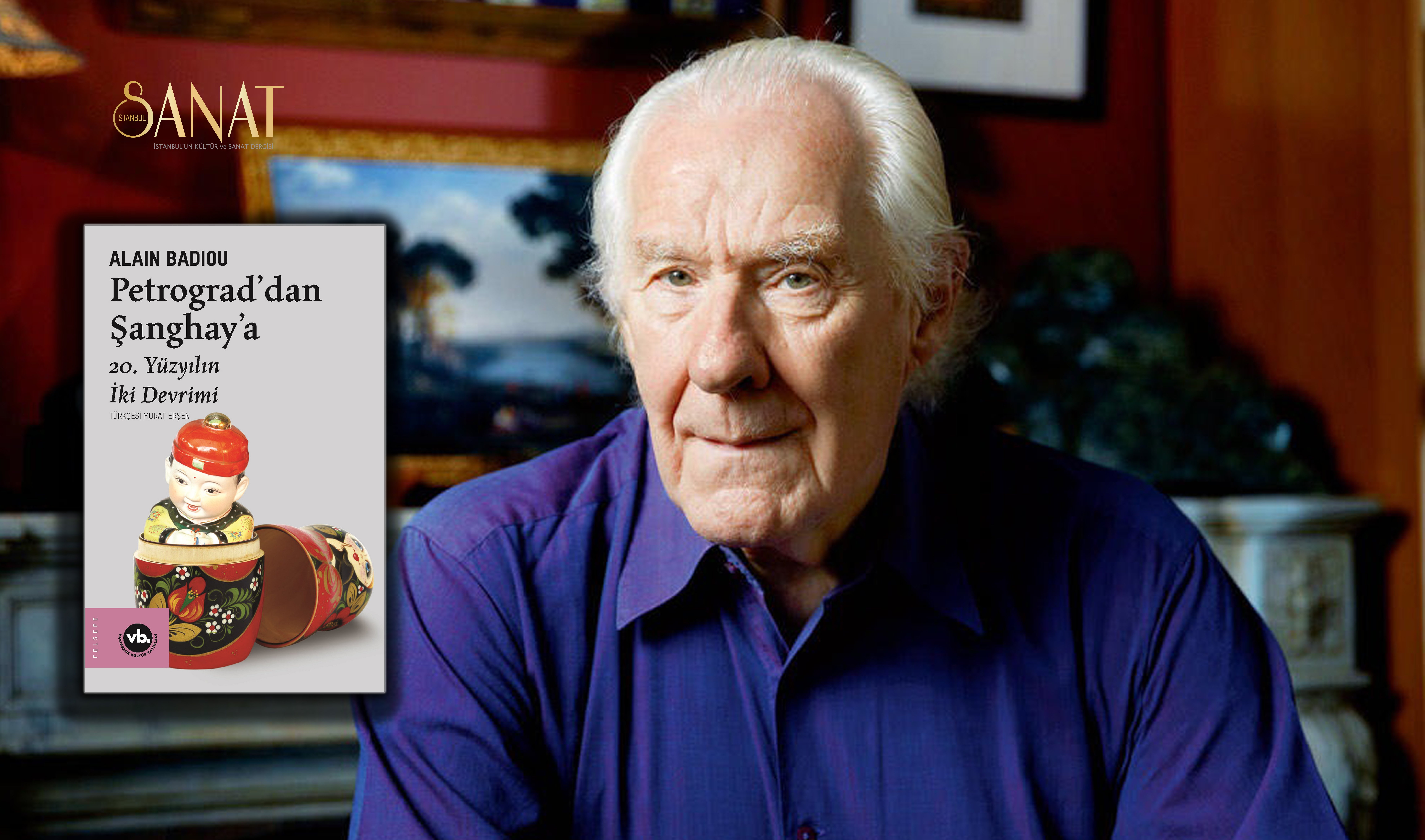 VakıfBank Kültür Yayınları dünyaca ünlü Fransız düşünür Alain Badiou’nun “Petrograd’dan