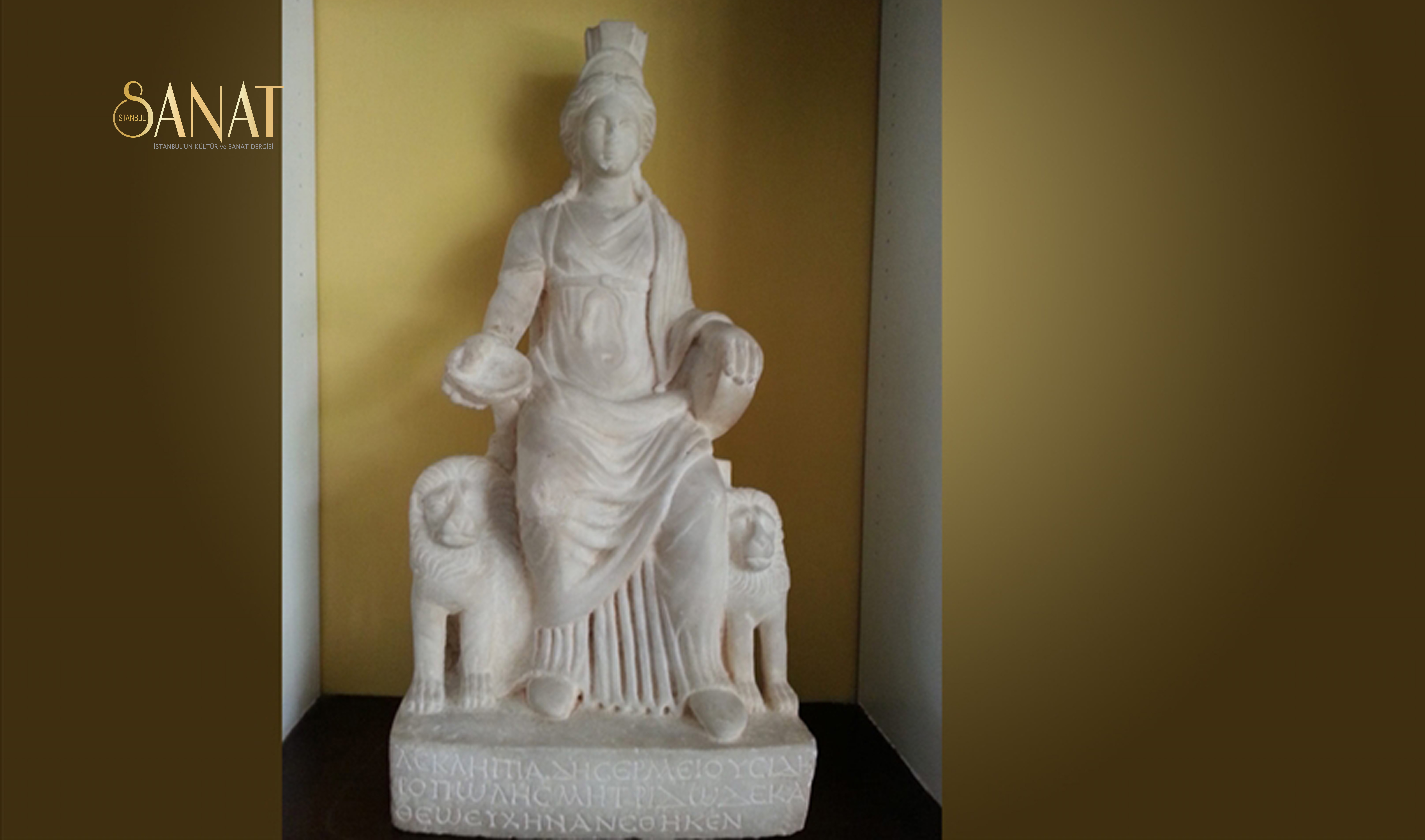 Bolluğun ve bereketin sembolü, koruyucusu olduğuna inanılan ana tanrıça Kybele’nin