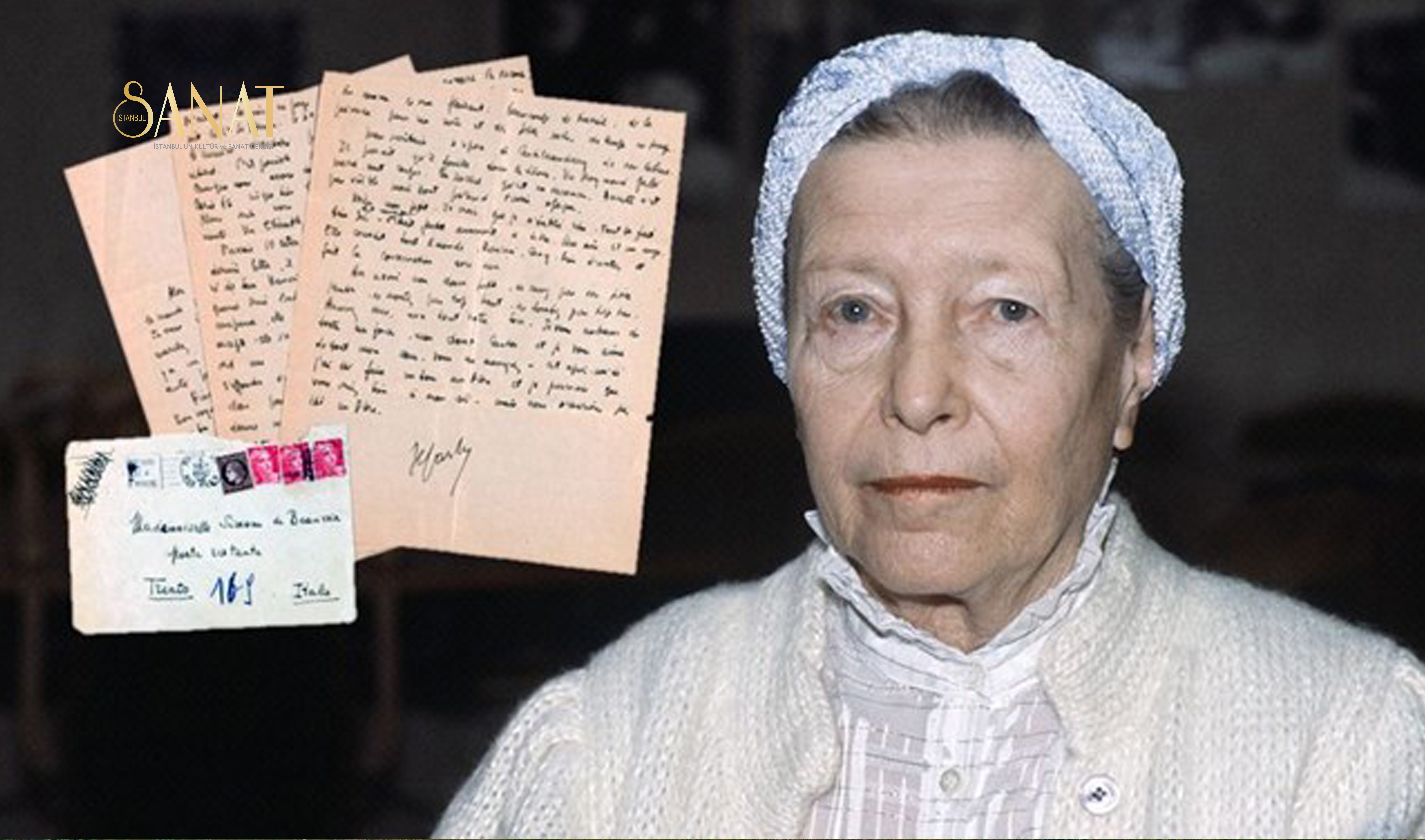 Ünlü Fransız feminist yazar Simone de Beauvoir’ın kendisine platonik aşk