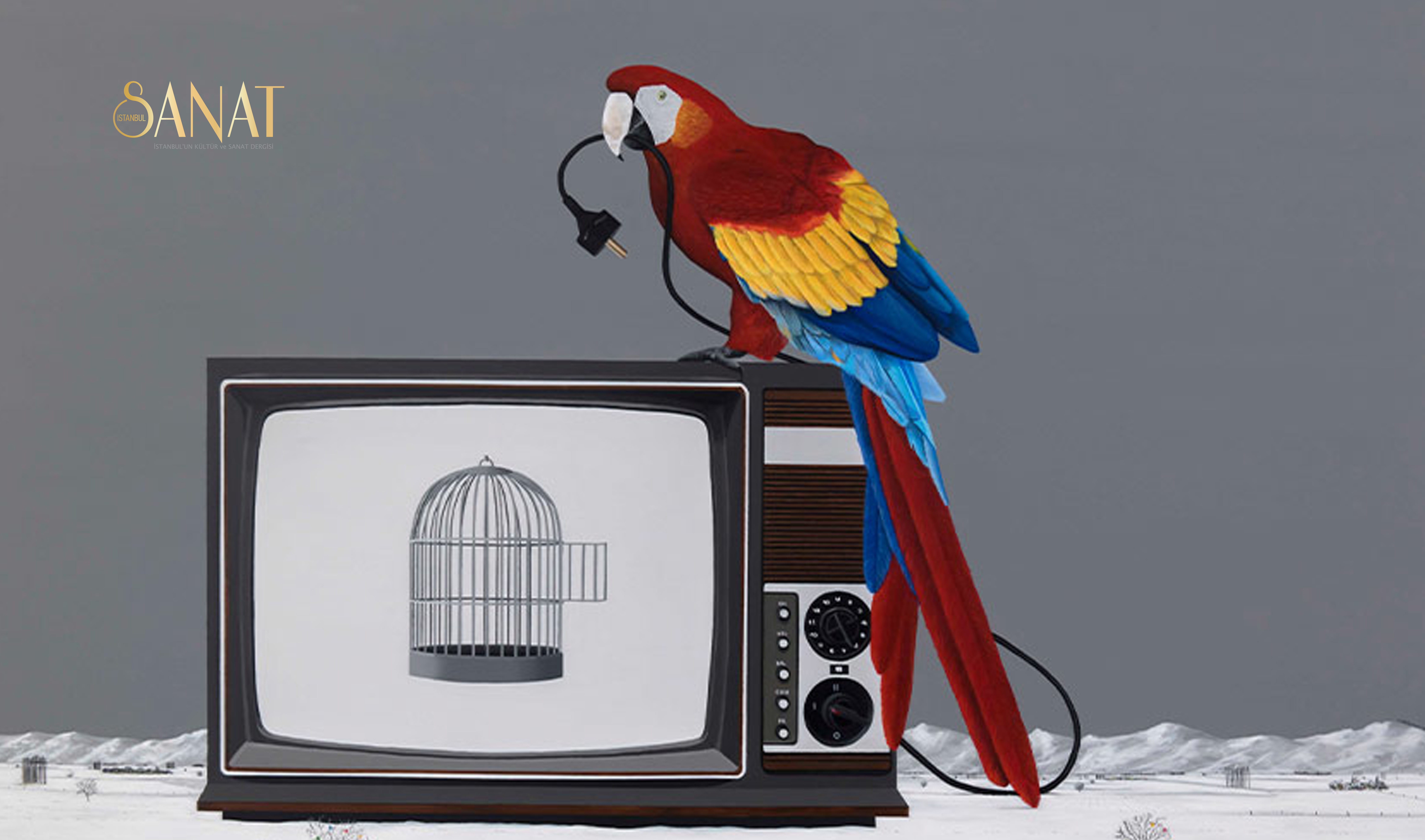 Anna Laudel, “Echos” sergisine paralel olarak bir fuar için hazırladığı