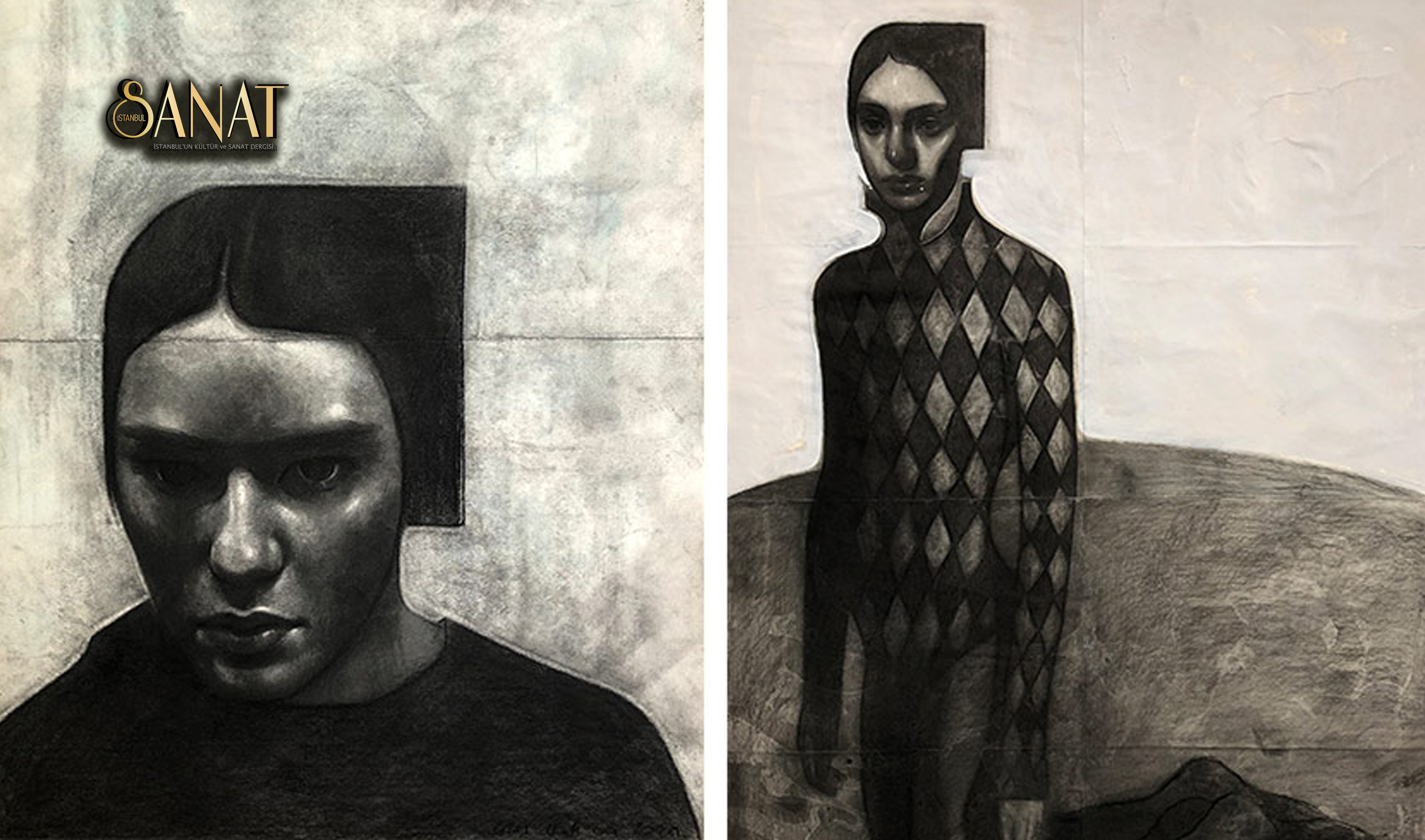 Enes Debran, bilinçsel özleri algılama yolculuğunda portreleri bir araç olarak