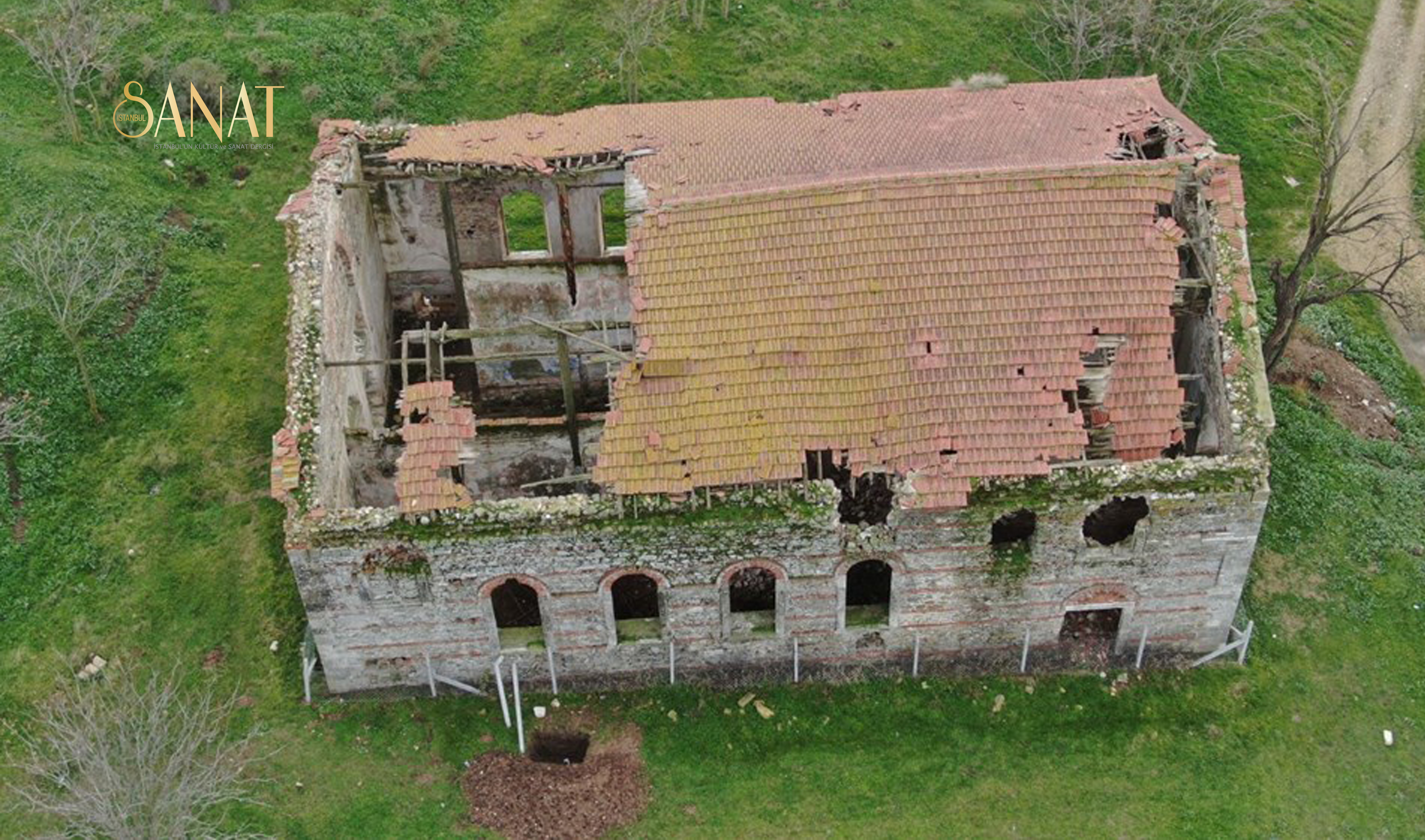 Güçlükle ayakta duran Silivri’deki 300 yıllık tarihi Germiyan Kilisesi’ne bir