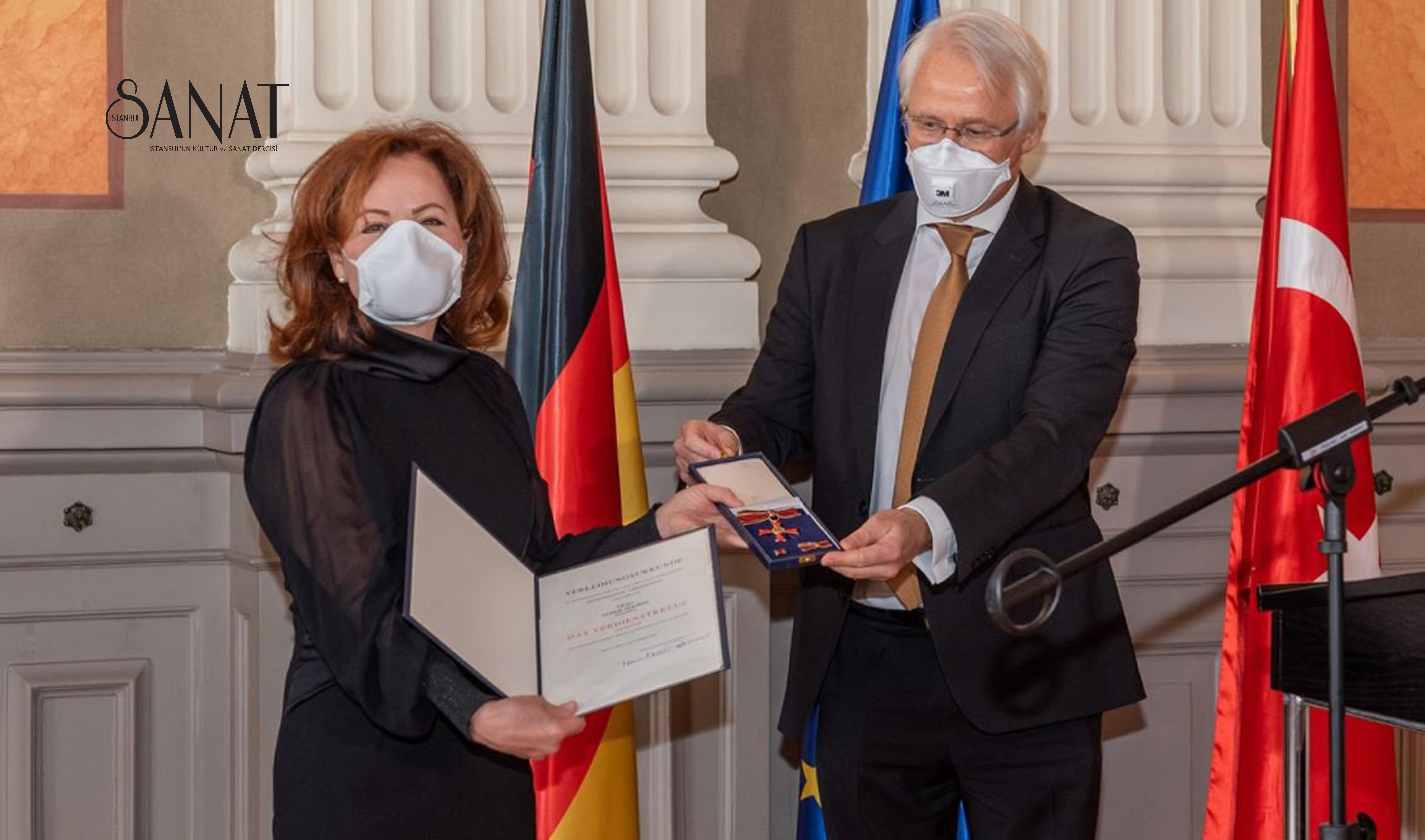 Dünyanın önde gelen piyanistlerinden Güher-Süher Pekinel’e, Almanya Federal Cumhuriyeti tarafından