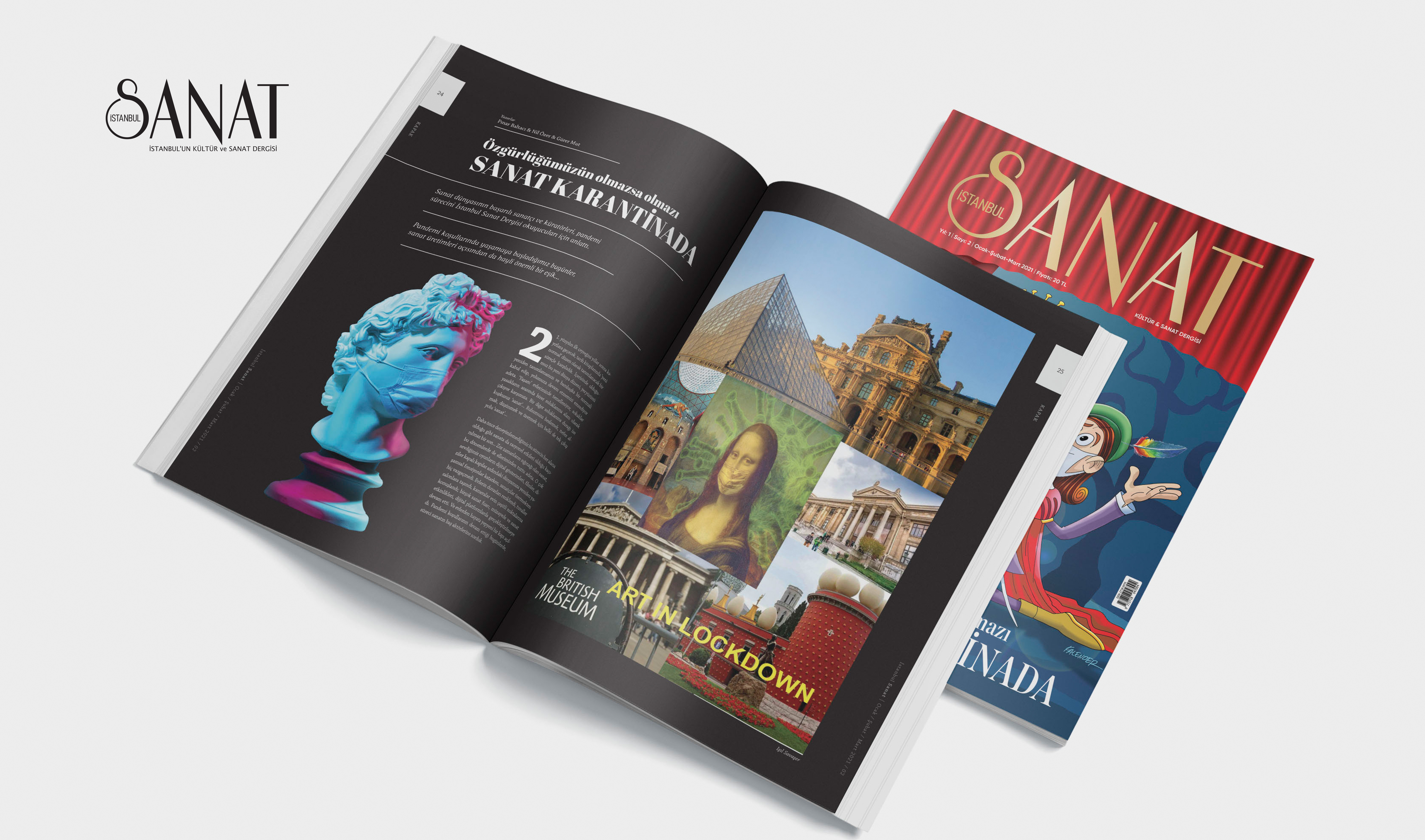 İstanbul Sanat Dergisi’nin yeni sayısı yayımlandı. Yaşanmakta olan salgın sürecinin