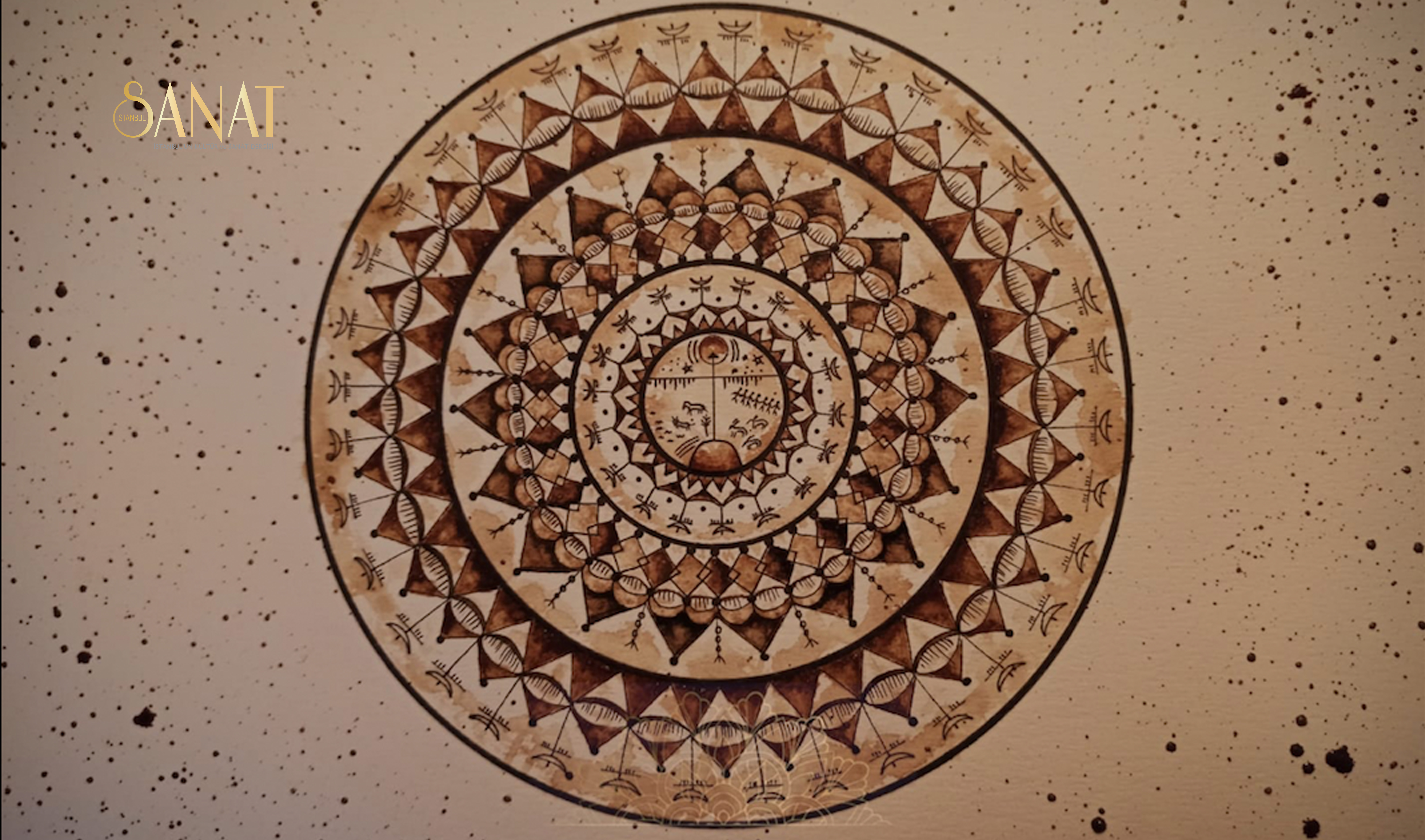 “Çocukluğumdan beri hayal dünyam ile zihnim arasında gidip gelen şekilleri