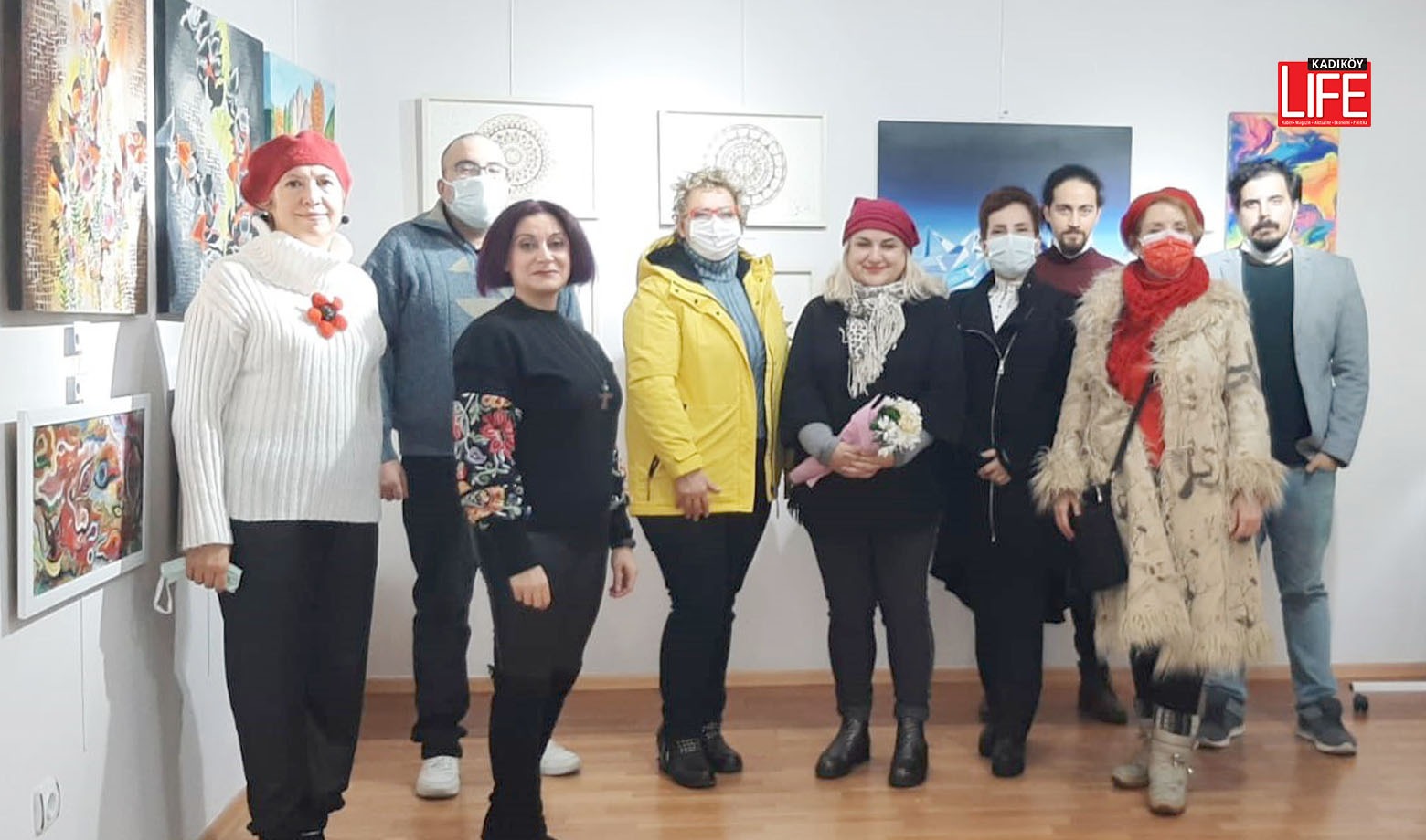 Kadıköy’ün sevilen sanat galerilerinden Luna Sanat Galerisi farklı alanlarda üretimler