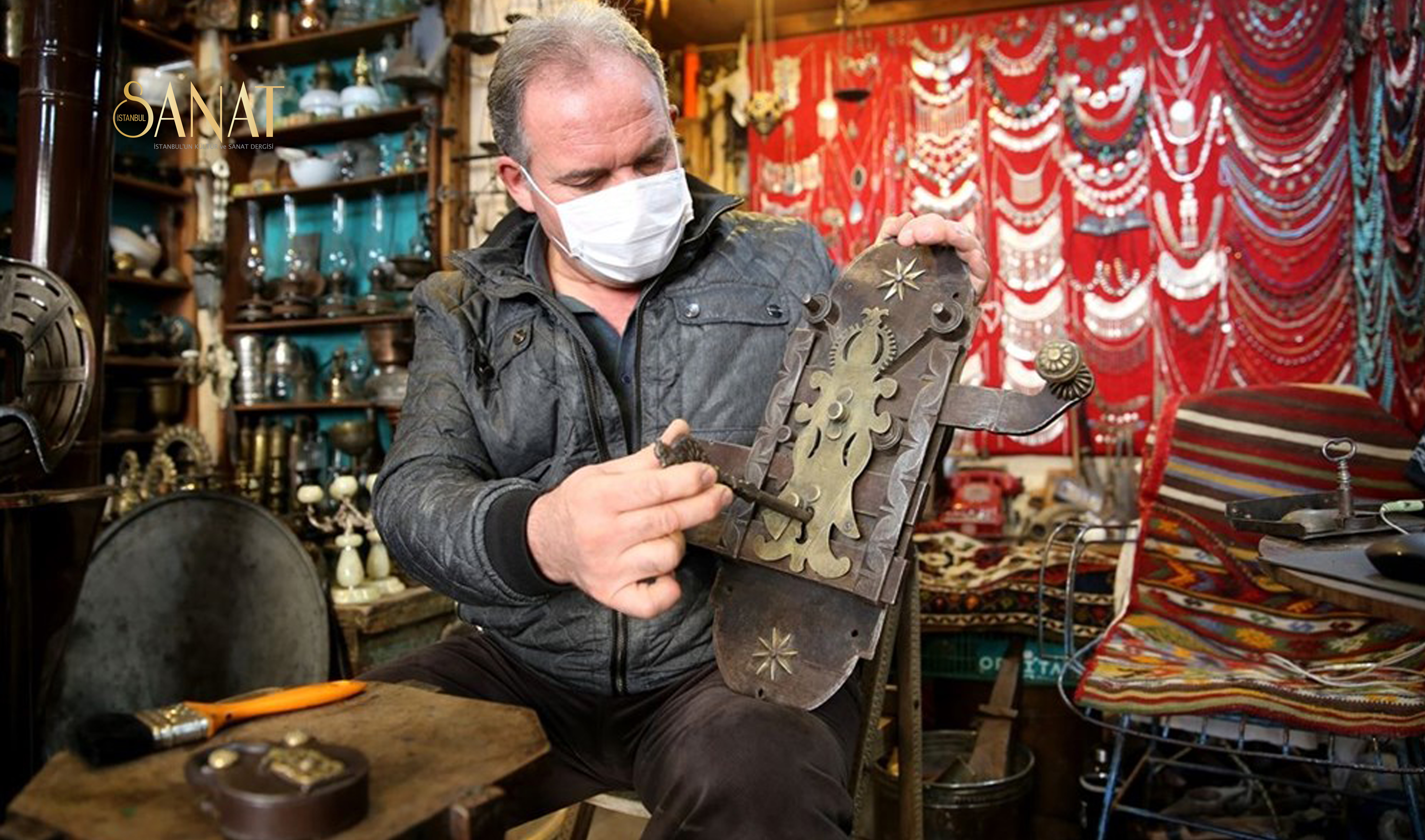 Nevşehir’de, antika eşya satan 53 yaşındaki Mehmet Yuğuran, 42 yıldır