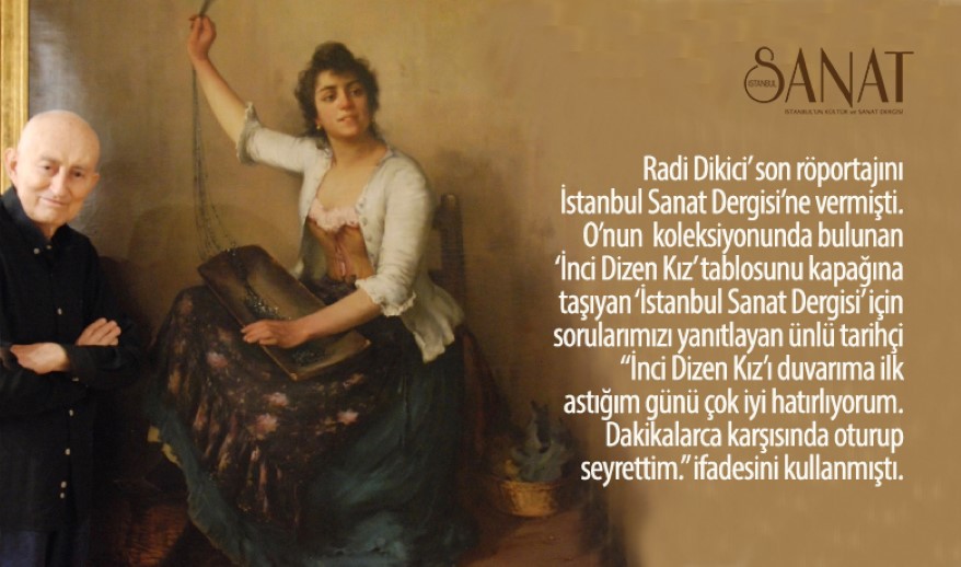Ünlü ressam Fausta Zonaro’nın muhteşem eseri ‘İnci Dizen Kız’ (L’InfilatricediPerle)’ı