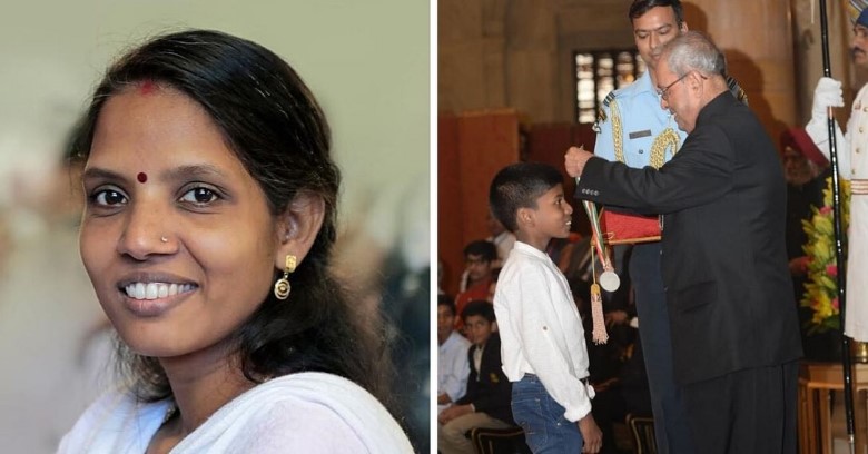 Hindistan’ın Trissur şehrinden 9.sınıf öğrencisi Ajunath sindhu Vinayala daha küçük