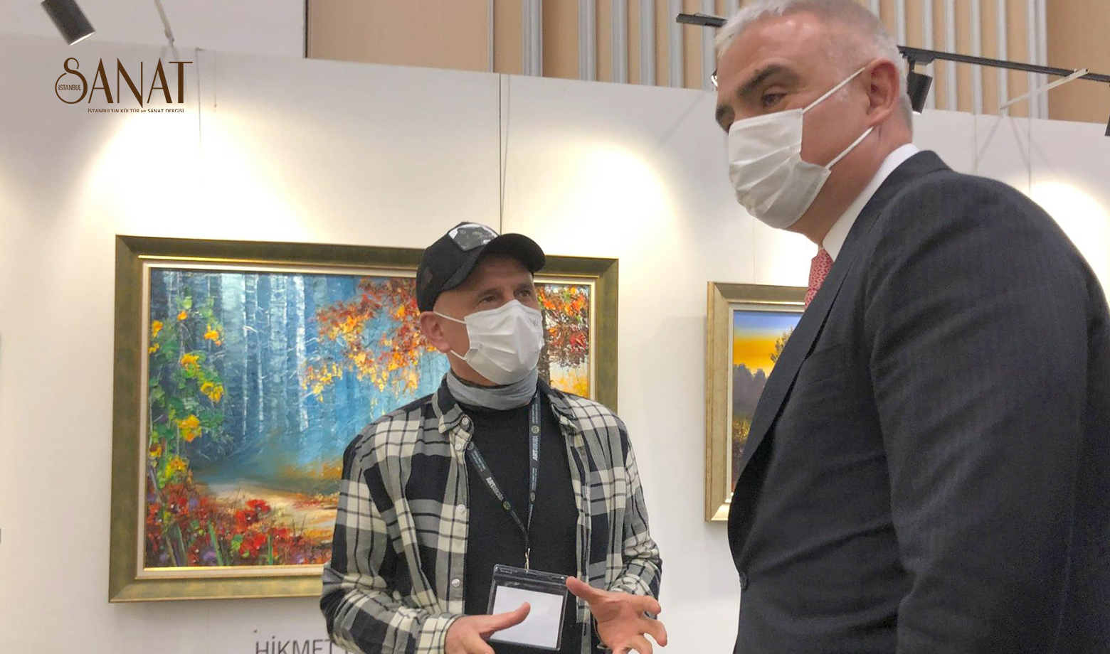 Ressam Hikmet Çetinkaya geçtiğimiz günlerde Ankara’da gerçekleştirilen ve büyük ses