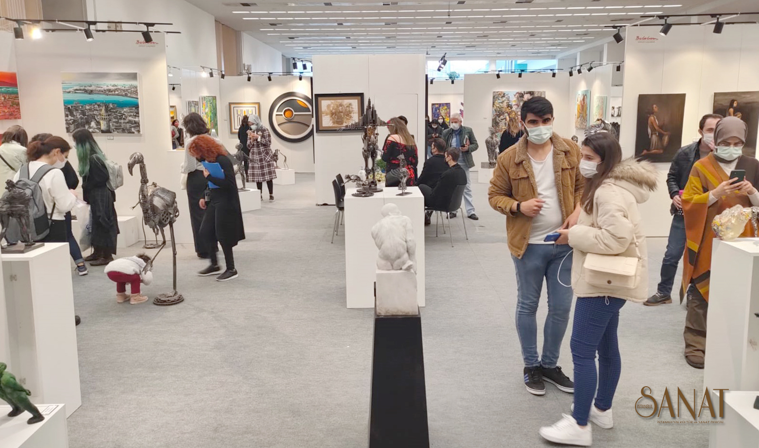 Hafta başında Ankara’da kapılarını açan ArtAnkara Uluslararası Çağdaş Sanat Fuarı