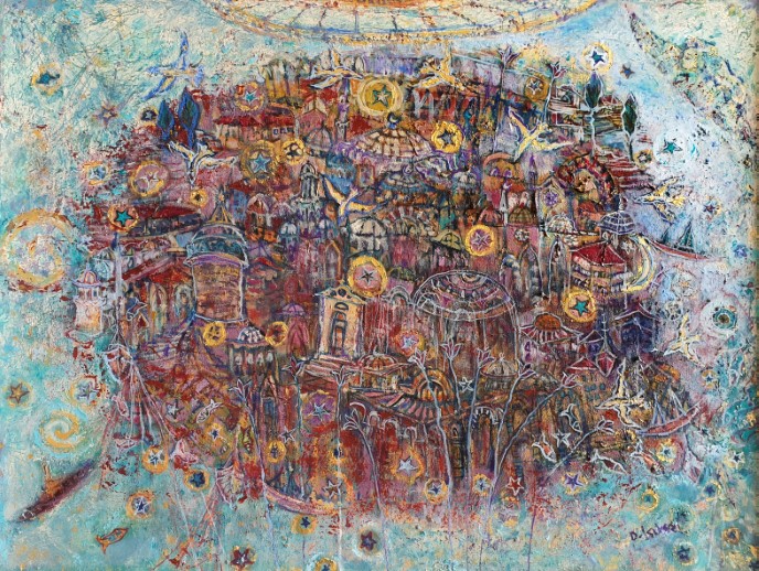 Galeri FE, sanatçı Dilek Işıksel ‘in “Saf Sevginin Kanatlarında” adını