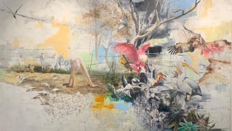 Resim ve heykel sanatının ustalarına açtığı sergilerin yanı sıra genç