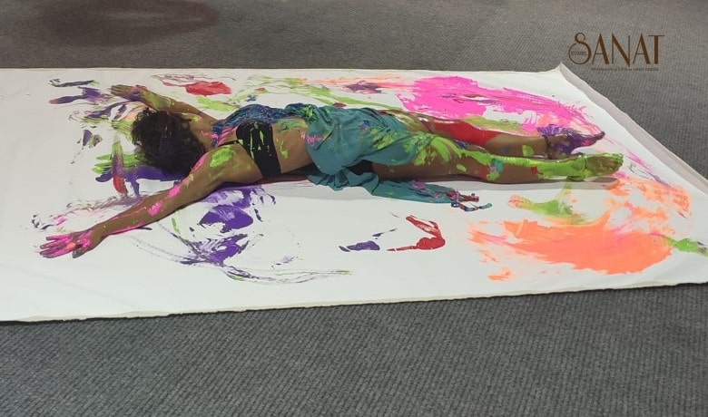 resim sanatının dans ile birleşmesi