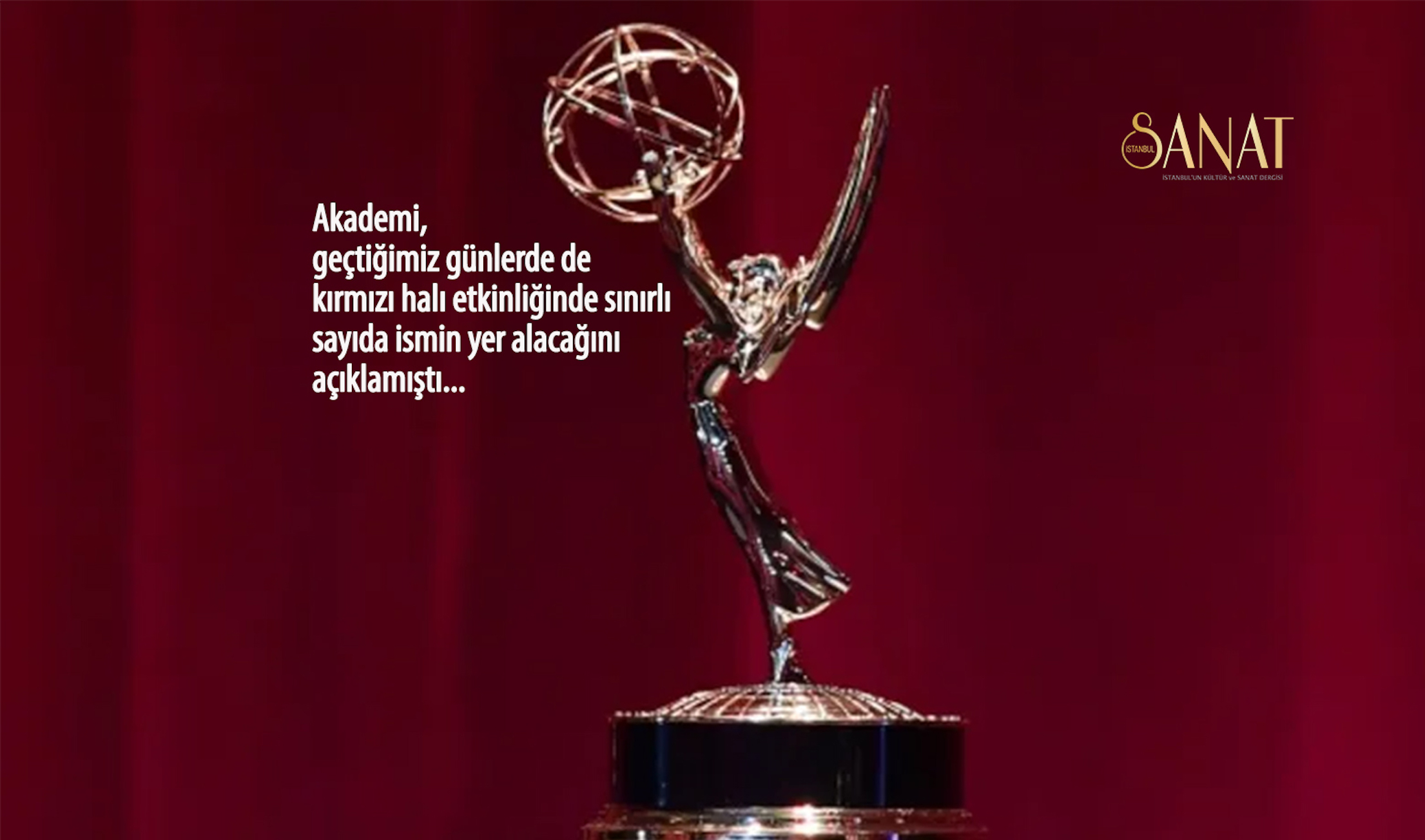 Televizyon Akademisi, gelecek ay düzenlenecek olan 73. Emmy Ödüllerini açık havaya