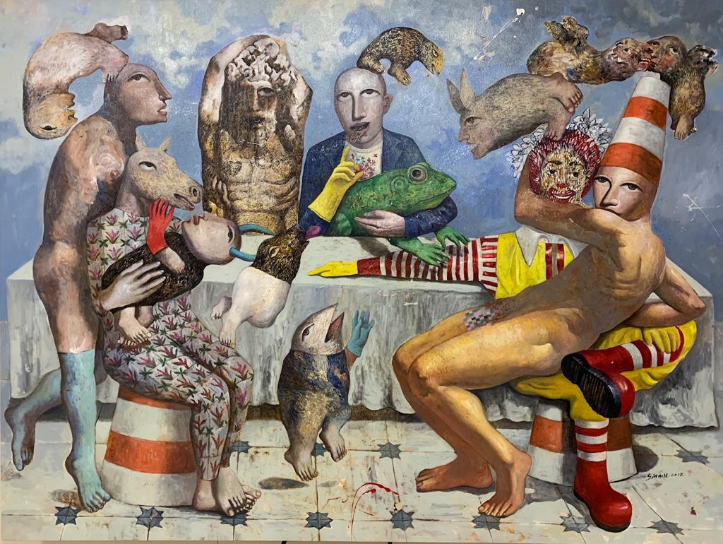 Balaban Sanat Galerisi’nin dünyaca ünlü sanatçılarından Sinan Hussein’in kişisel sergisi