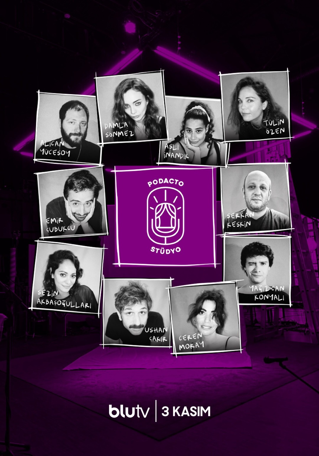 BluTV,&nbsp;yeni disiplinlerarası bir seri olan&nbsp;Podacto Stüdyo’yu arşivine ekliyor. Türkiye tiyatrosundan