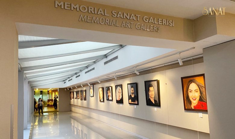 Şişli Memorial Sanat Galerisi, Ayşegül Yılmaz’ın “Altın Yüzler” adlı portre