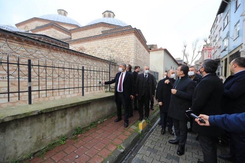 İBB Başkanı Ekrem İmamoğlu, Fatih ve Beyoğlu’ndaki İBB Miras şantiyelerindeki