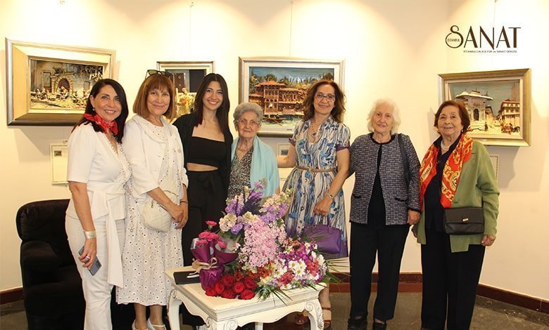 Büyük Kulüp, Leman Belentepe ‘nin “Geçmişin İzleri” adlı sergisine ev