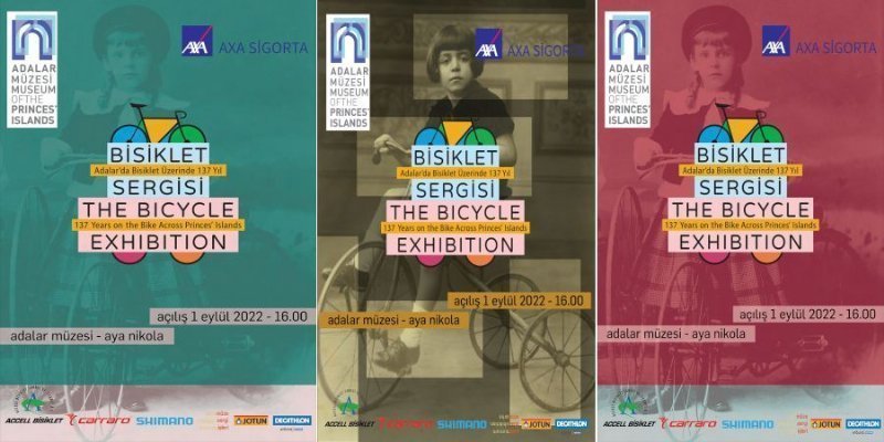 Adalar Müzesi “Bisiklet Sergisi”, “Bisiklet üzerinde 137 Yıl” temasıyla, 1