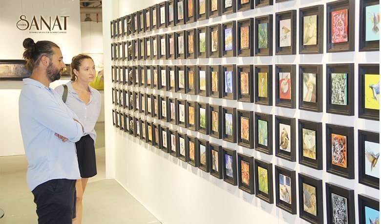 Önceki gün kapılarını açan Bodrum Çağdaş Sanat Fuarı (Bodrum Art