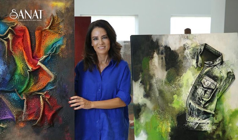 Ressam Deniz Say, aralarında 12 yaşından bu yana biriktirdiği giysiler