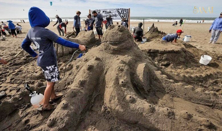 ABD’nin Kaliforniya eyaletindeki San Francisco kentinde bulunan Ocean Plajı’nda “40.