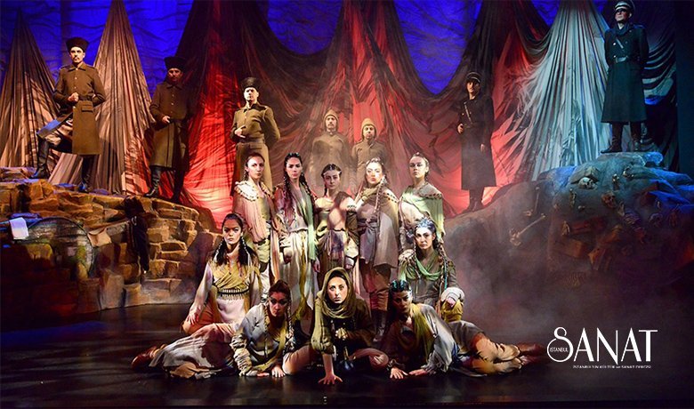 Erzurum Devlet Tiyatrosu (EDT), Milli Mücadele döneminde cephe ve gerisindeki