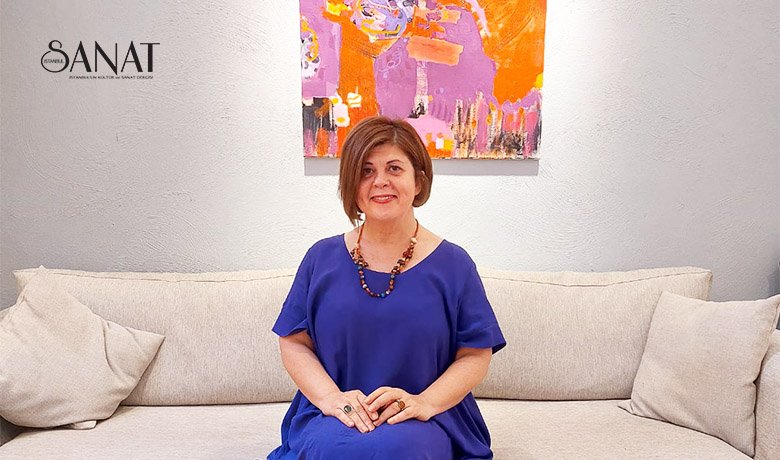 Ressam Pelin Yazar’ın elinden çıkan ve Kuzguncuk “HuginveMunin” in ev