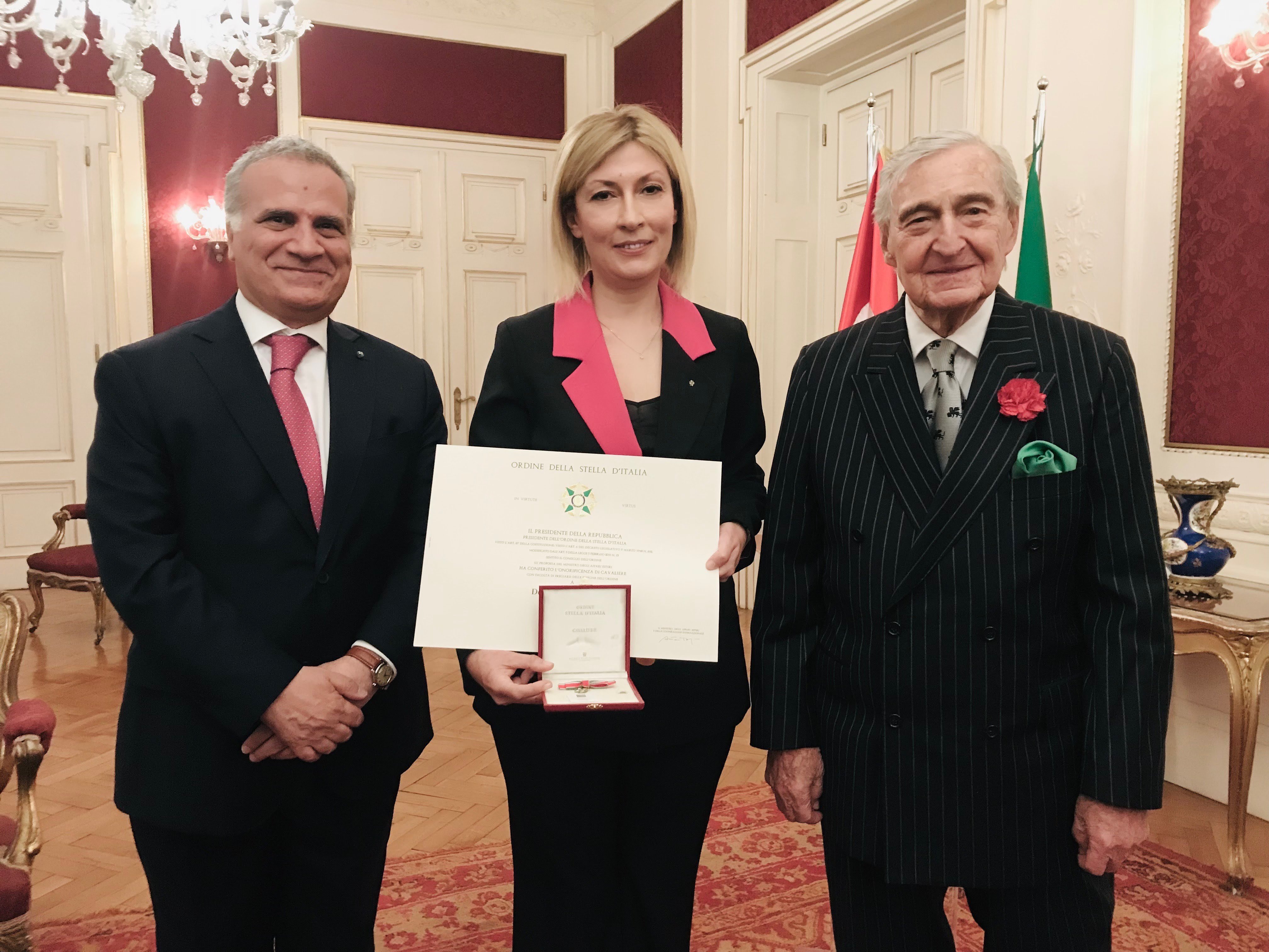 Rahmi M. Koç Müzesi Genel Müdürü Mine Sofuoğlu, İtalya Büyükelçiliği