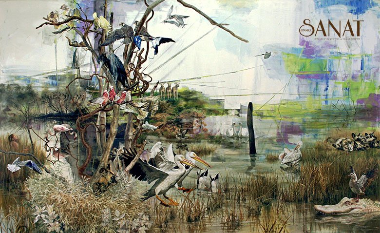 Istanbul Concept Gallery, sanatçı Huri Kiriş’in 7. kişisel sergisine ev