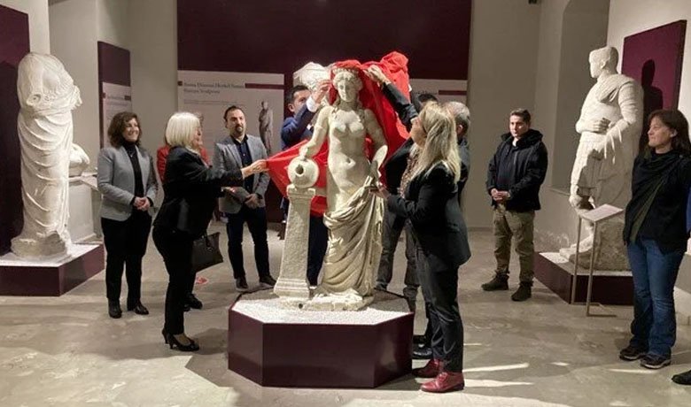 Bartın’ın Amasra ilçesinde tarihi Bedesten bölgesinde yapılan sondaj çalışmalarında, milattan