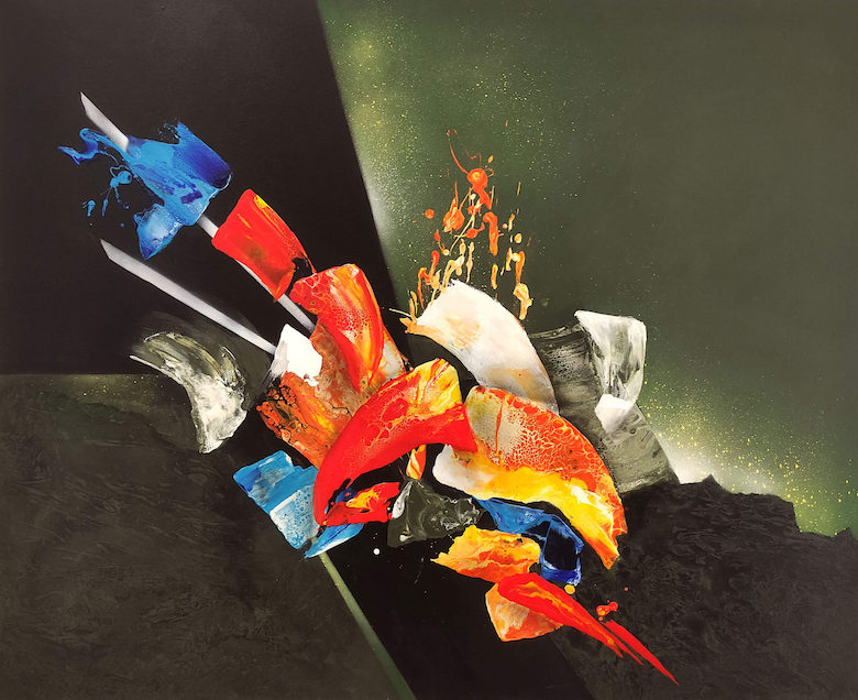 7 Şubat 2023 Çarşamba günü, sanatçı Arzu Tecer Sonsuzluk sergisini