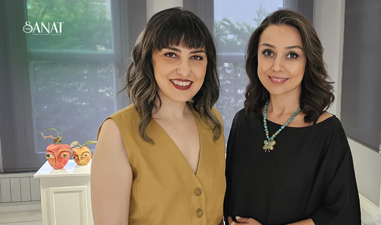 Göztepe’deki G&G Sanat Merkezi, İran kökenli iki sanatçının sergisine ev