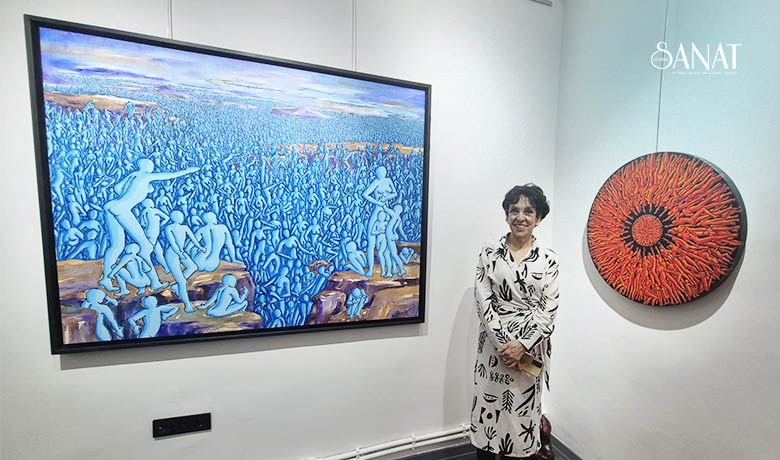 Çağdaş resim sanatının önde gelen isimlerinden Adviye Bal, üçüncü atölyesini