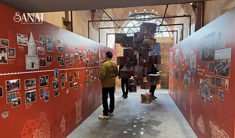 “Ayna: Anadolu Göğünün İpek Mahyası” sergisi, Konya’nın zengin vakıf mirasını,