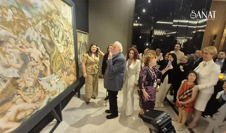 Sanat dünyasına kazandırılan “Azernegari” sanatının yaratıcısı Ahad Saadi ‘nin yeni