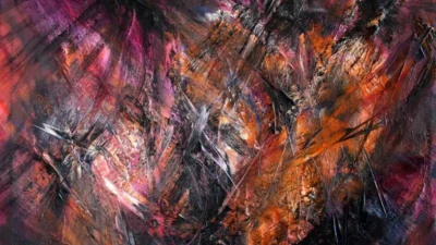 Ressam Tülin Kaynak, son dönem çalışmalarından bir kesit sunan, İstanbul’daki