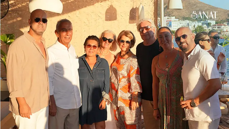 Bodrum iş hayatının tanınmış simalarından Başar Selbinçek ve Ali Dülger