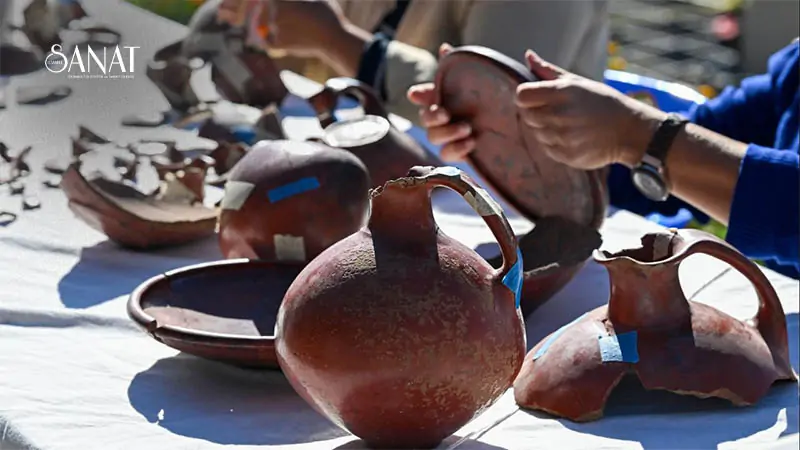 Van’ın Tuşba ilçesindeki Ayanis Kalesi’nde yapılan kazılarda gün yüzüne çıkarılan