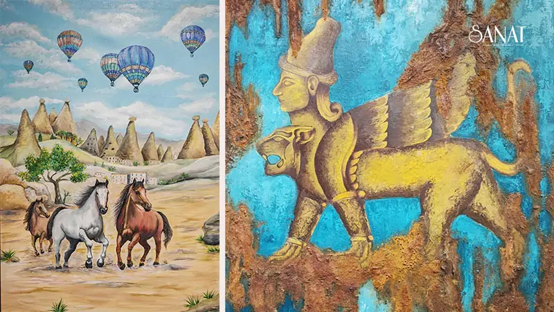 Güneşin Dokunduğu yer sergisi