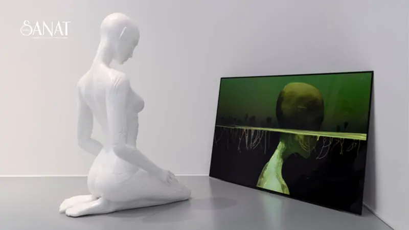 Dijital sanatçı Ecem Dilan Köse, insan bilincinin dijital çağdaki dönüşümünü